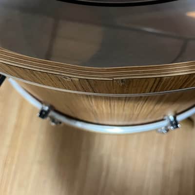 Ludwig LSS030X-TK Signet GigaBeat 12 / 14 / 20" 3pc Shell Pack 2015 - 2016 - Indian Teak image 12