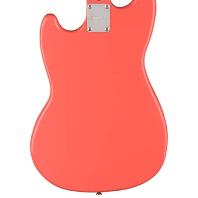 Fender Squier Sonic Bronco Bass - Tahitian Coral image 2