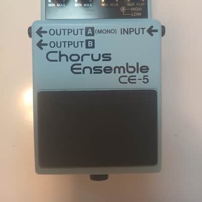 Boss CE-5(a) Chorus Ensemble (Dark Gray Label) 2001 - Present - Blue image 2