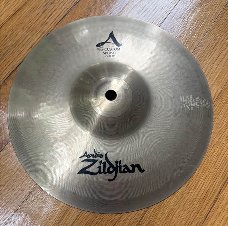 (Video) Zildjian 10" A Custom Splash Cymbal 259g (1) image 1