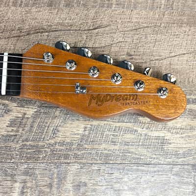 MyDream Partcaster Custom Built - Surf Green Ebony Charlie Christian Freeway image 4