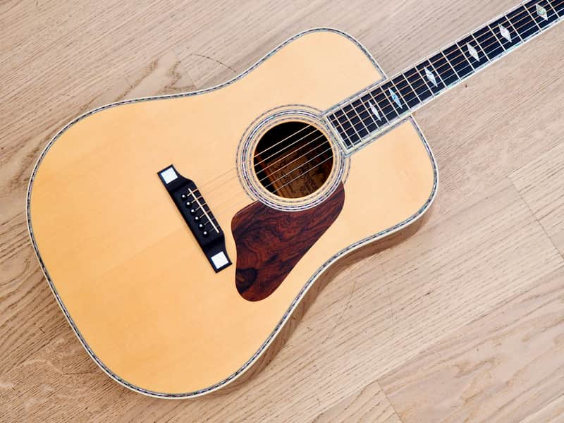 1985 Alvarez by Kazuo Yairi DY96 Dreadnought Acoustic Guitar w/ COA & Case image 1