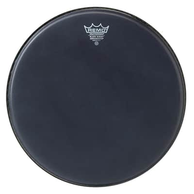 Remo Ambassador Black Suede Drum Head 18"