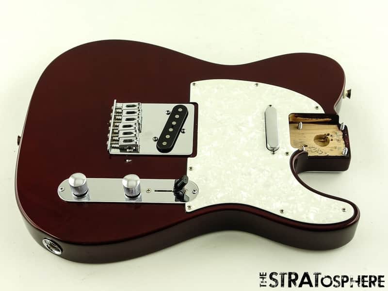 Fender Telecaster Standard 2008年製 ワインレッド USED Fender Telecaster Tele LOADED BODY Pearloid PG Alder Midnight