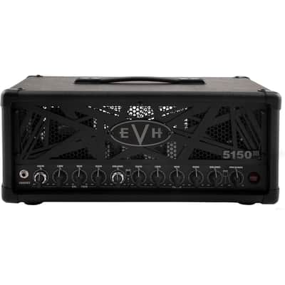 EVH 5150III 50S 6L6 Head, Stealth Black, Open Box (Like New) image 1