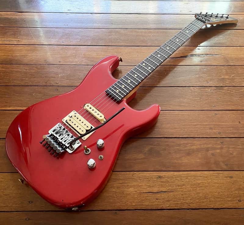 Charvel San Dimas 1983 Metallic Red | Reverb