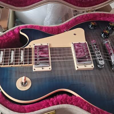 Gibson 120th Anniversary Peace LesPaul 2014 - Tranquility Blue burst image 13