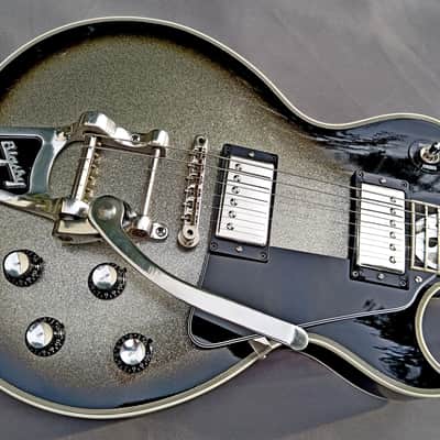 Gibson Les Paul Custom , Ex Darkness , Justin Hawkins 2003 Silver Burst image 6