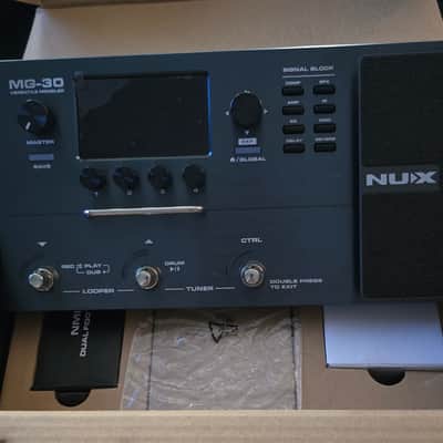 NuX MG-30 Versatile Modeling Guitar Processor 2021 - Black image 4