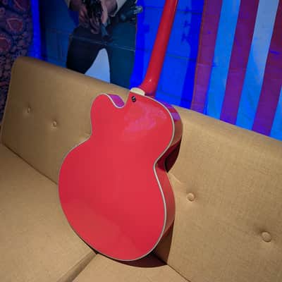 D'Angelico Premier EXL-1 Archtop (2018, Korean Peerless Factory) 2018 - Red image 6