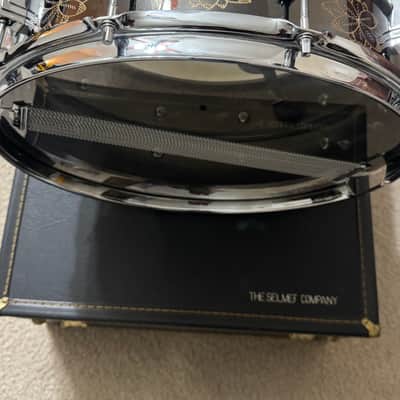 Ludwig Limited Edition Engraved Black Beauty 14x6.5 (1990/1991) W/ Case!!! image 4
