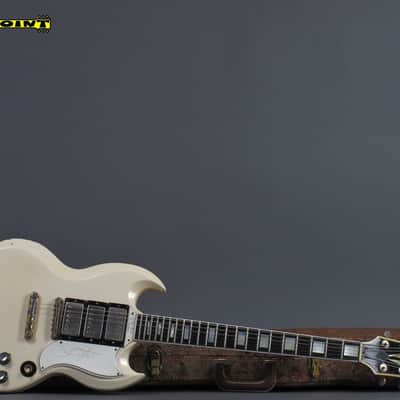 Gibson SG Custom   ex. Carlos Santana  1961 White image 19