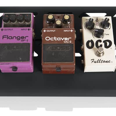 Gator Frameworks Black Aluminum Pedal Board, Small with Carry Bag image 3