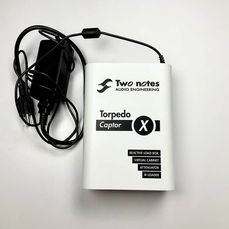 Two Notes Torpedo Captor X 8ohm Stereo Reactive Load Box / Attenuator 2020 - White image 1