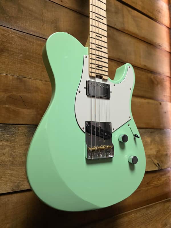 Yamaha PACS+11S Pacifica Standard Plus Electric Guitar - Peppermint Green w/ Gig Bag image 1