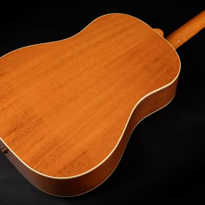 2017 Gibson J-35 Banner Reissue - Antique Natural | USA All Solid Slope Shoulder Dreadnought J-45 Style Acoustic Guitar L.R. Baggs Pickup | CoA OHSC image 13