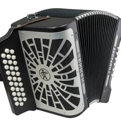 Hohner Compadre FBbEb Accordion - Black w/ Gig Bag (COFB-N) image 2