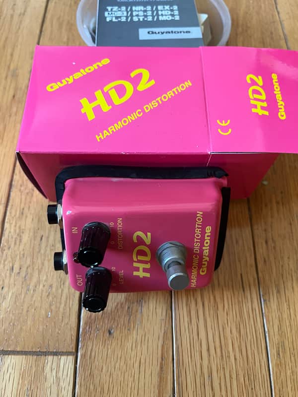 【超美品】 Guyatone HD-2 HARMONIC DISTORTION Guyatone HD-2 Harmonic Distortion mid '90s - red-orange | Reverb