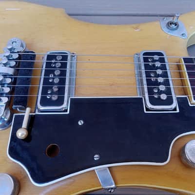 Circa 1953 Custom Built Melita Double Cut Electric Guitar! DeArmond Dynasonics, Grover Tuners! image 6