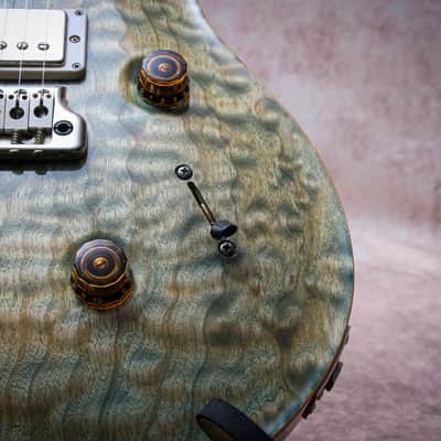 PRS USA Paul Reed Smith Custom 24 Tremolo "Faded Whale Blue + Ebony" (2017) image 9