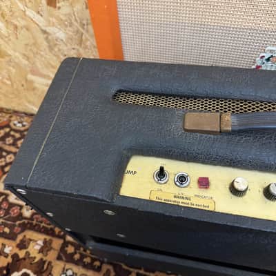 1976 Marshall JMP 2100 Lead & Bass 2-Channel 50-Watt 2x12" Guitar Combo 1973 - 1976 - Black image 5