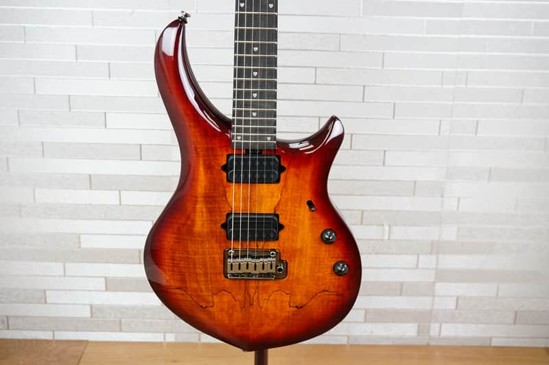 Sterling MAJ200X SM John Petrucci Signature - Blood Orange Burst image 1