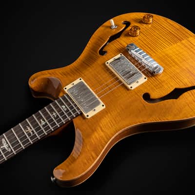 2008 PRS Hollowbody II Amber Archtop Pickups Rare image 3
