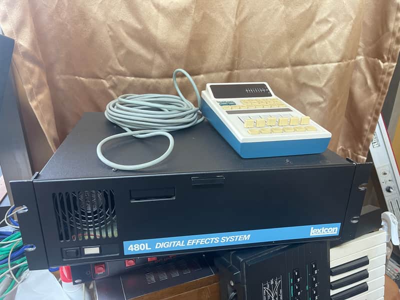 Lexicon 480L Digital Effects System with LARC Remote 1980s - Black / White Remote image 1