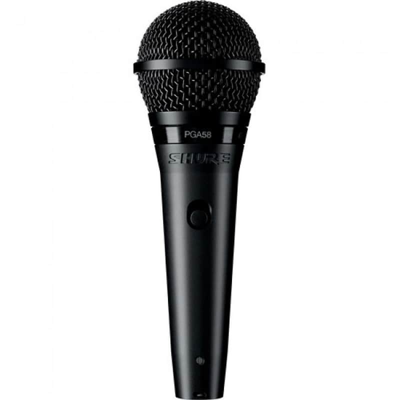Shure PGA58-XLR Cardioid Dynamic Vocal Microphone with XLR-to-XLR Cable image 1