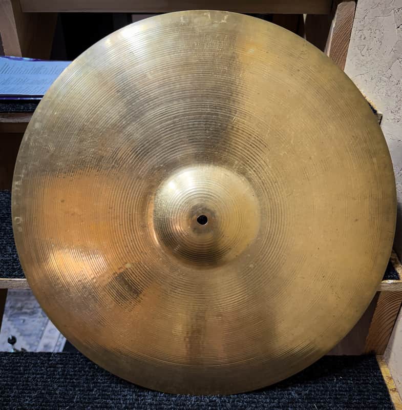 Vintage Zildjian 22” ride 60’s-70’s - 3094g image 1