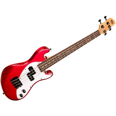 Solid Body U-Bass 4 cordes Metallic Red + housse Kala image 2