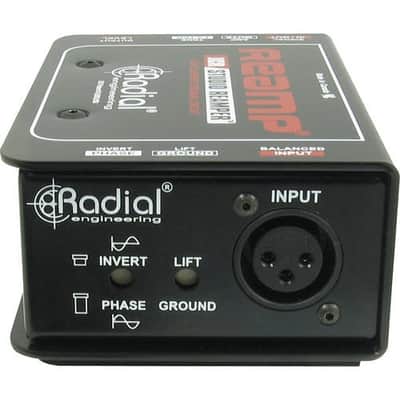 Radial Engineering Reamp JCR 1-Channel Passive Re-Amping Device with 1/4" Stereo Plug Audio Cable & XLR Cables image 3