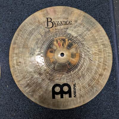 Meinl 14" Byzance Brilliant Medium Hi-Hat Cymbals (Pair) 2004 - Present - Brilliant image 4