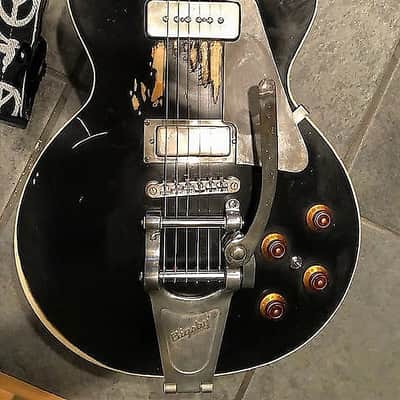 NEIL YOUNG "OLD BLACK" Gibson Les Paul Goldtop Standard 2017 Aged Black Over Color image 1