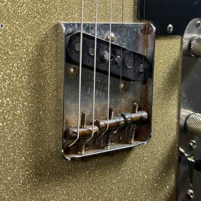 Hot Rod 6 Strings Telecaster 2020s - Relic Gold Glitter image 5