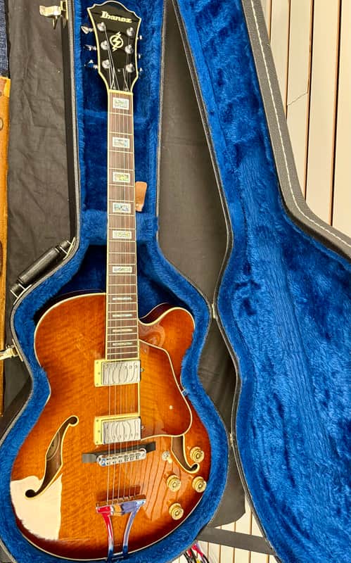 Ibanez Artcore AF85-VLS Hollowbody Electric, Violin Sunburst with Hardshell Case - Pre Owned image 1