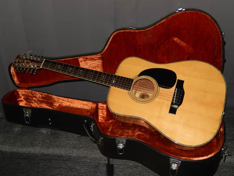 MIJ - MORRIS B60 1978 - TERRIFIC - MARTIN D41 STYLE - 12 STRING ACOUSTIC GUITAR image 1