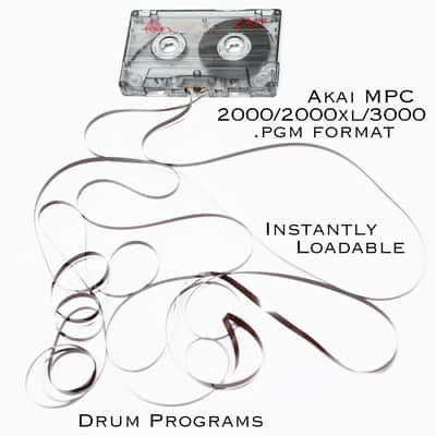 Akai MPC 3000 2000XL Format Floppy Disk Disks Sample Library Cassette Tape Drums Volume 2 image 3