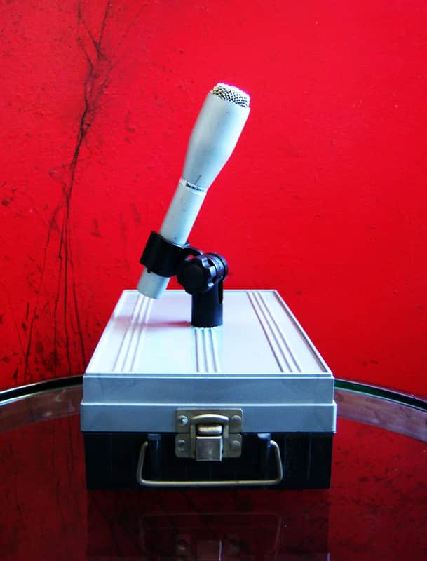Vintage 1984 Electro-Voice DO54 / PL9 / 635A/B Omnidirectional Dynamic Microphone Low Z w accessories image 1