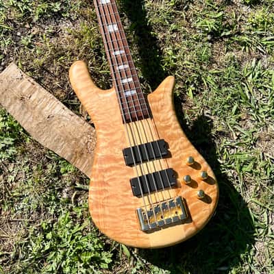 Spector Euro 5LX 2004 - Natural Satin Quilt Top Neck-Thru image 5