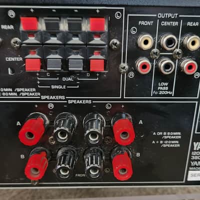Yamaha Yamaha RX-V690 Audio Video Receiver (1993-95) 1993 - Black image 10