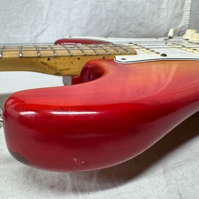 Fender USA Stratocaster Guitar with Case - neck has been re-fin'd / re-fretted / re-shaped 1982 image 18