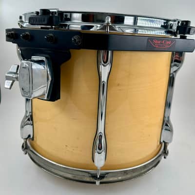 Tama Rockstar Custom 13x11" Tom w/Starcast Mount 2000s - Natural Wood image 4