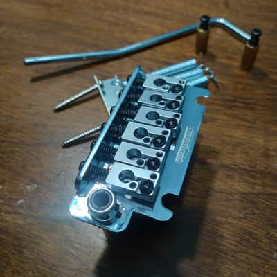 Wilkinson WVS130/2P Bridge Tremolo Locking Saddles - Chrome image 3