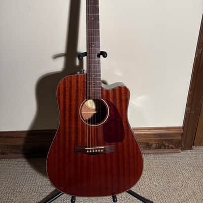 Fender CD-140SCE All Mahogany 2014 - 2015 Natural (w/ Hardshell Case) image 1