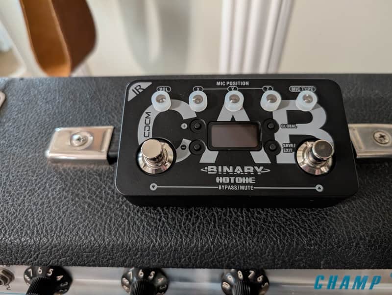 Hotone Binary IR Cab Impulse Response Cabinet Emulator 2018 - Black/Gray image 1