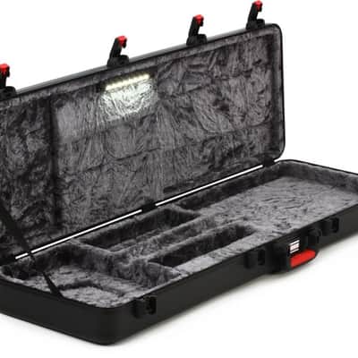 Gator GTSA-GTRBASS-LED ATA Molded Bass Guitar Case with TSA Latches - LED Edition image 4