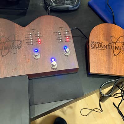 Ortega QUANTUMloop Multi Digital Percussion Stomp Box and Looper + EXP pedal image 1