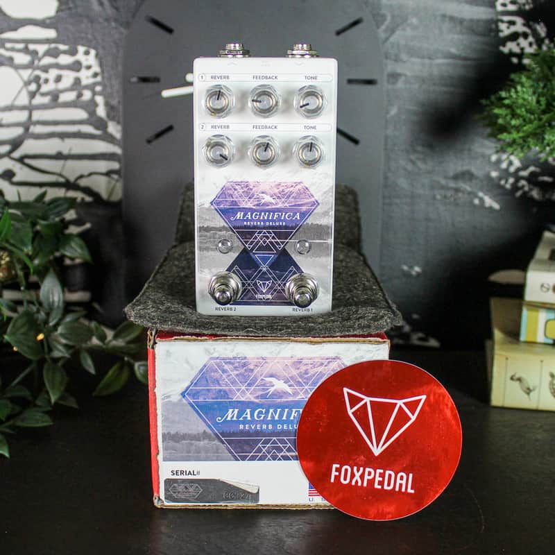 Preowned Foxpedal Magnifica Reverb w/ Box image 1