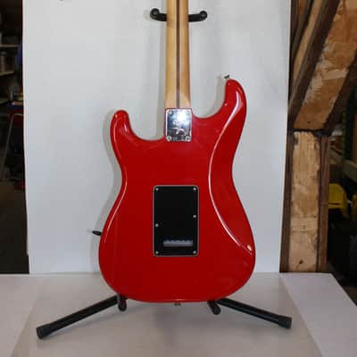 2022 Fender Limited Edition Player Stratocaster Ferrari Red With Gig Bag image 7